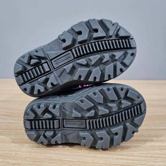 Columbia Kids' Purple and Gray Snow Boots - Picture 10 of 13